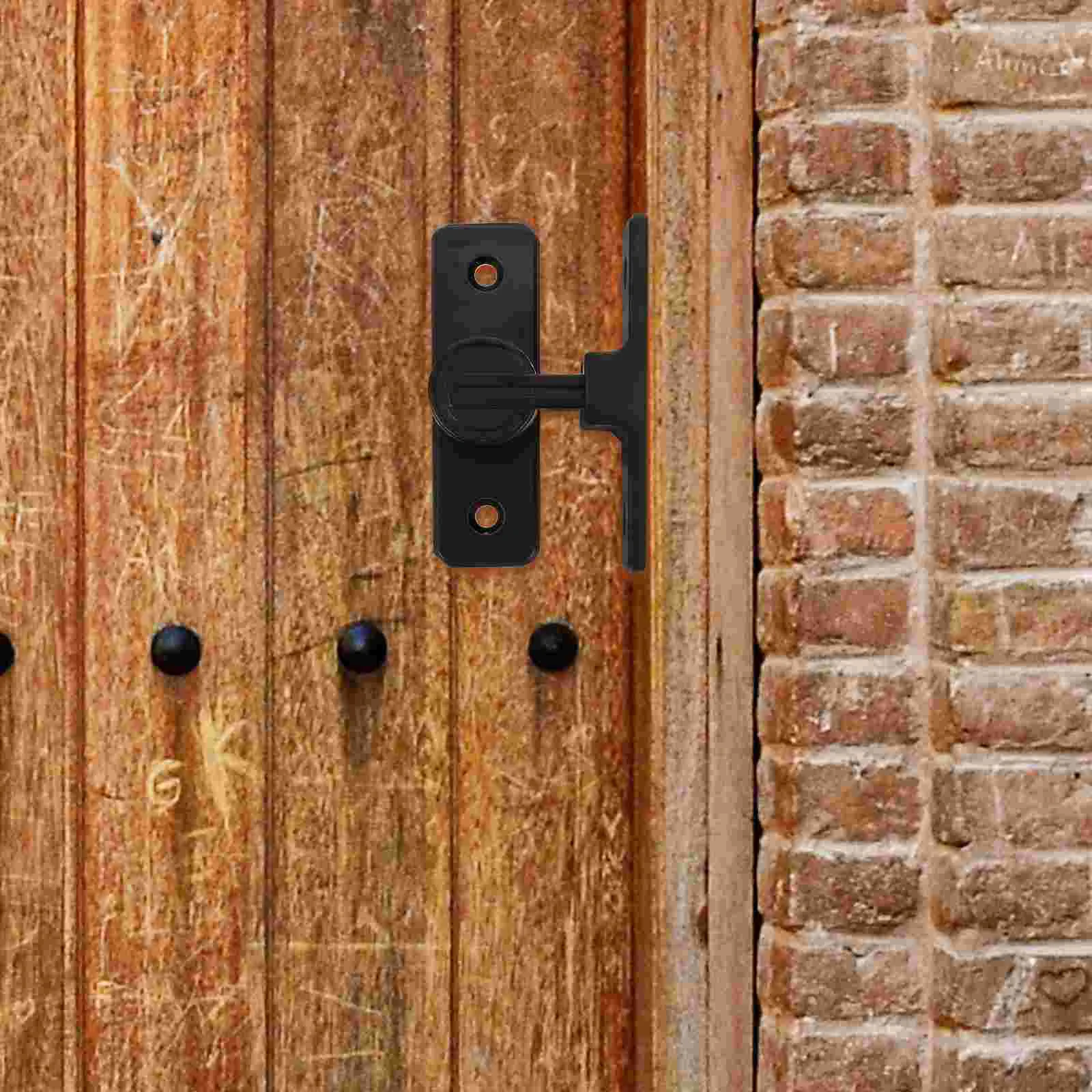

Punch-free Door Buckle Barn Latches Catches Indoor Locks Doors Gate 90 Degree Screen Bathroom Hook