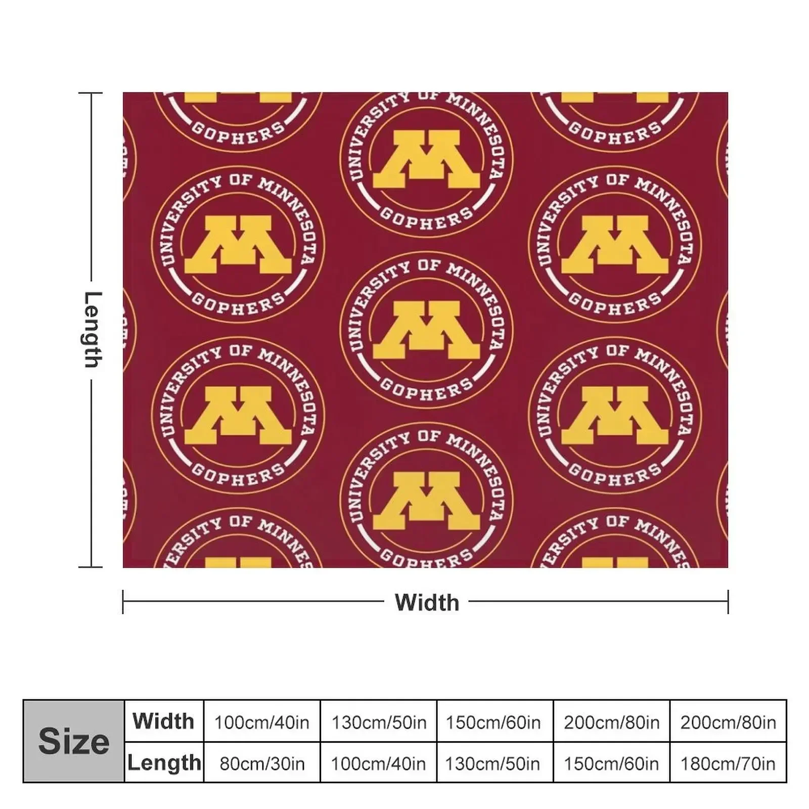 Одеяло Gophers-круглый дизайн одеяла для диванов тяжелые плюшевые забавные