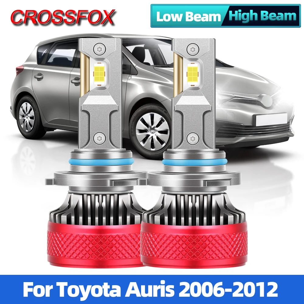 

H11 LED Canbus 9005 HB3 LED Car Headlight Bulb 120W 30000LM Turbo Lamp Kit For Toyota Auris 2006 2007 2008 2009 2010 2011 2012