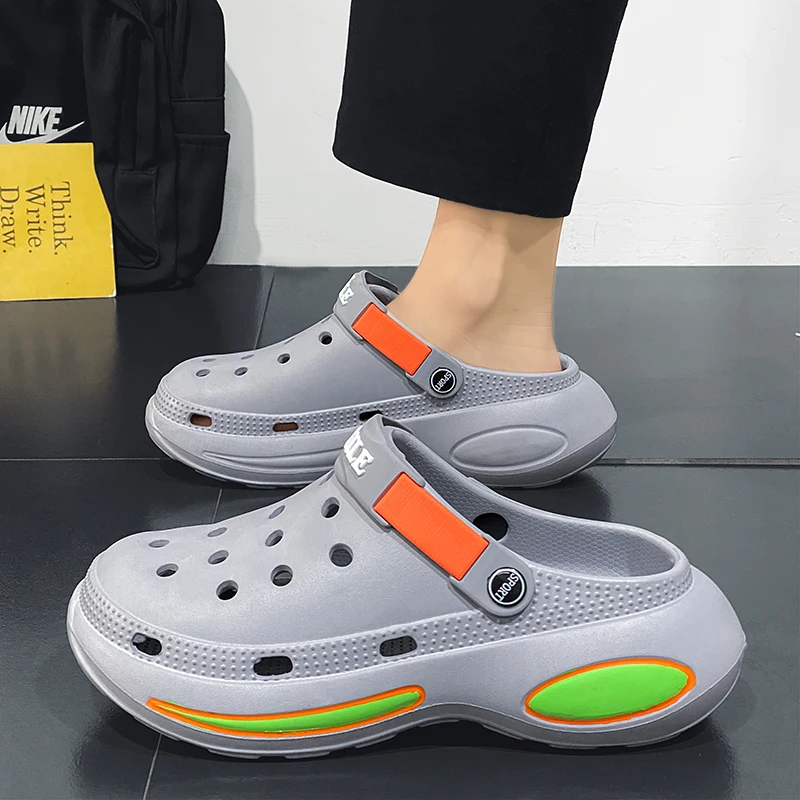 Летняя пляжная обувь для мальчиков сандалии на платформе высота 40-45 5 см