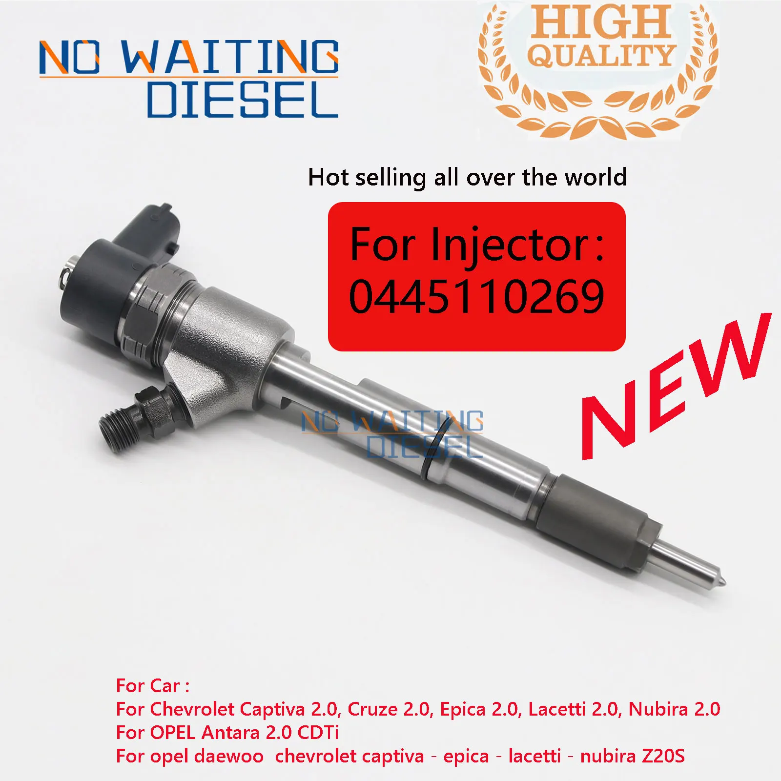 0445110269 системы впрыска топлива с общей топливной магистралью 0 445 110 269 дизельного