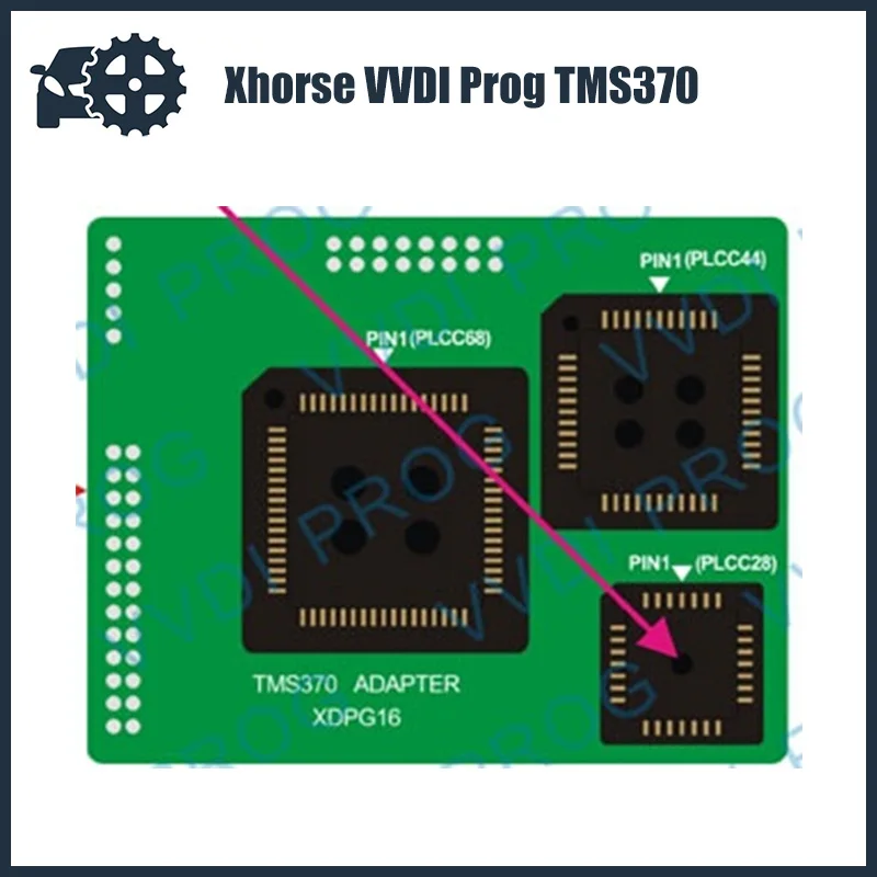 Xhorse VVDI Prog TMS370 (PLCC28PLCC44PLCC68) Adapter