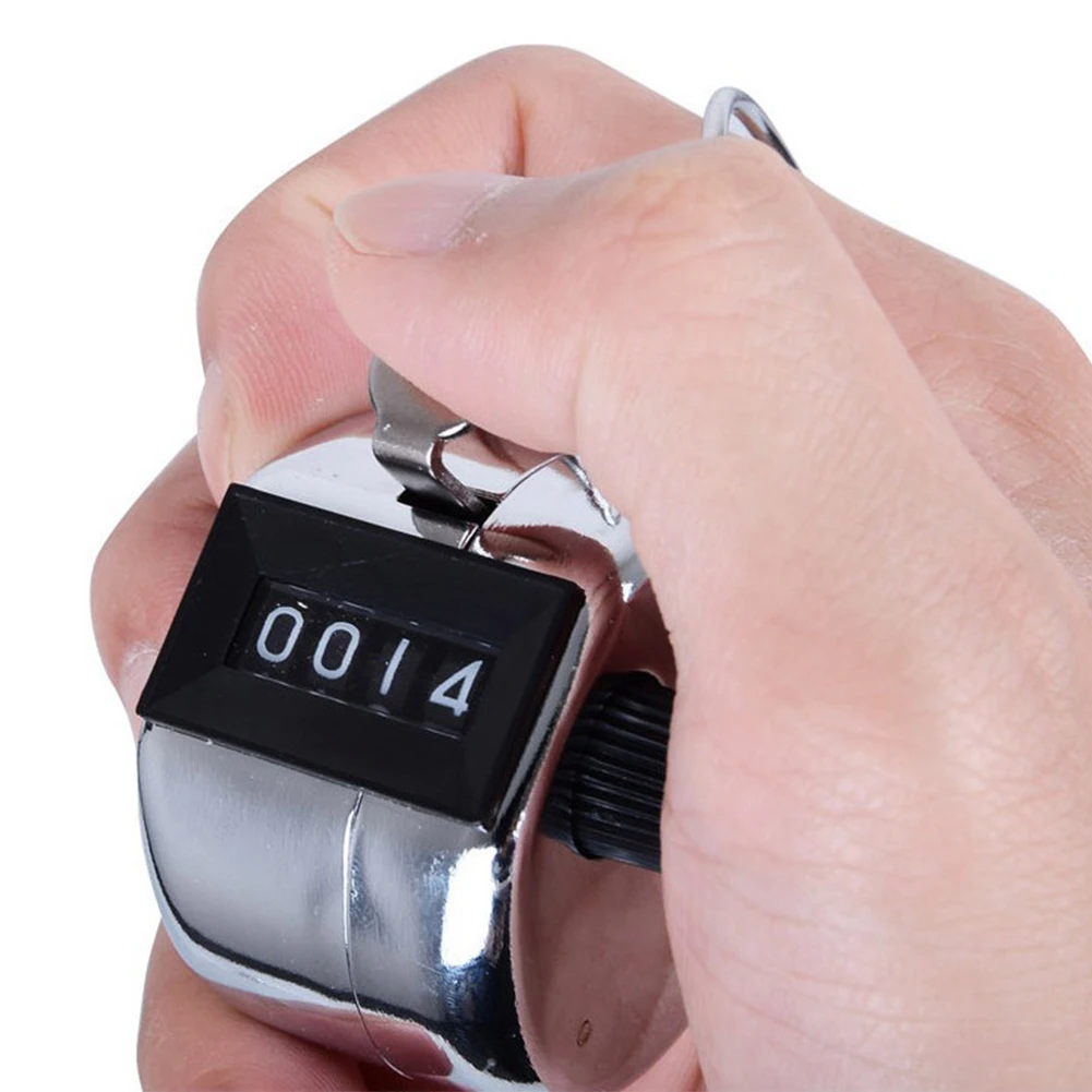 4-значный номер счетчик-кликер ручные механические счетчики кликеры для подсчета