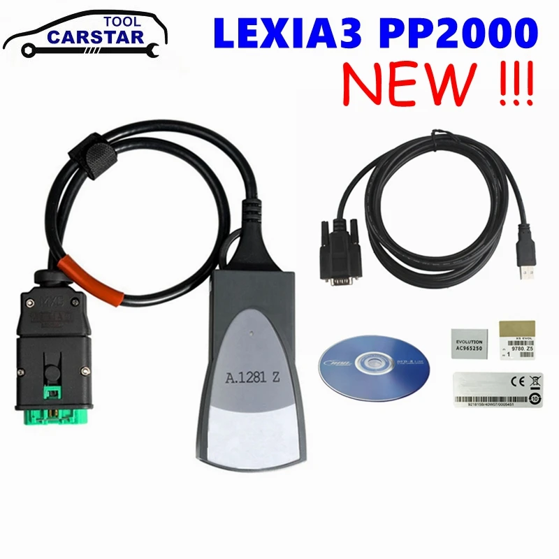 Диагностический прибор для автомобиля Lexia3 PP2000 OBD2 Diagbox V7.83/V9.91