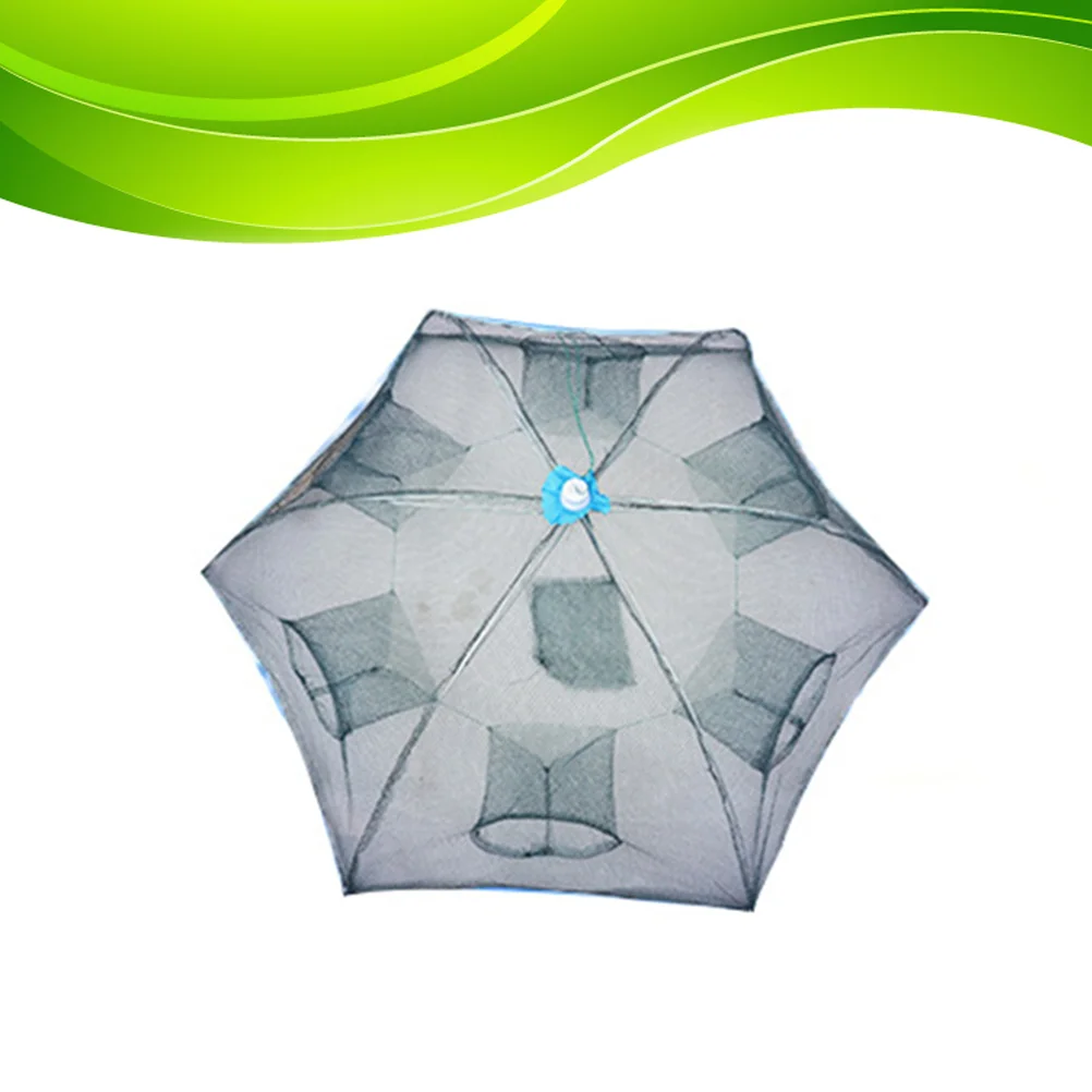 

Auto Folding Bait Cast Automatic Mesh Shrimp Net Fishing Landing Net Fish Casting Cage Throwing Fish Net Fishing net