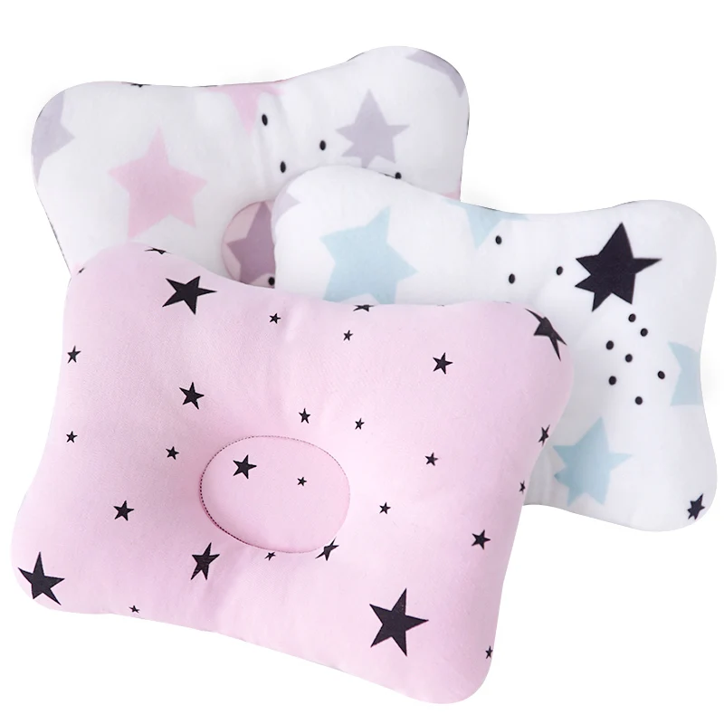 

1Pcs Bedding Baby Kids Pillow Anti Roll Sleeping Pillow Neck Head Baby Pillow Multifunctional