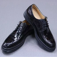 genuine leather wear resistant business style casual mens high quality italian dress mens shoes formal men classic sneakers