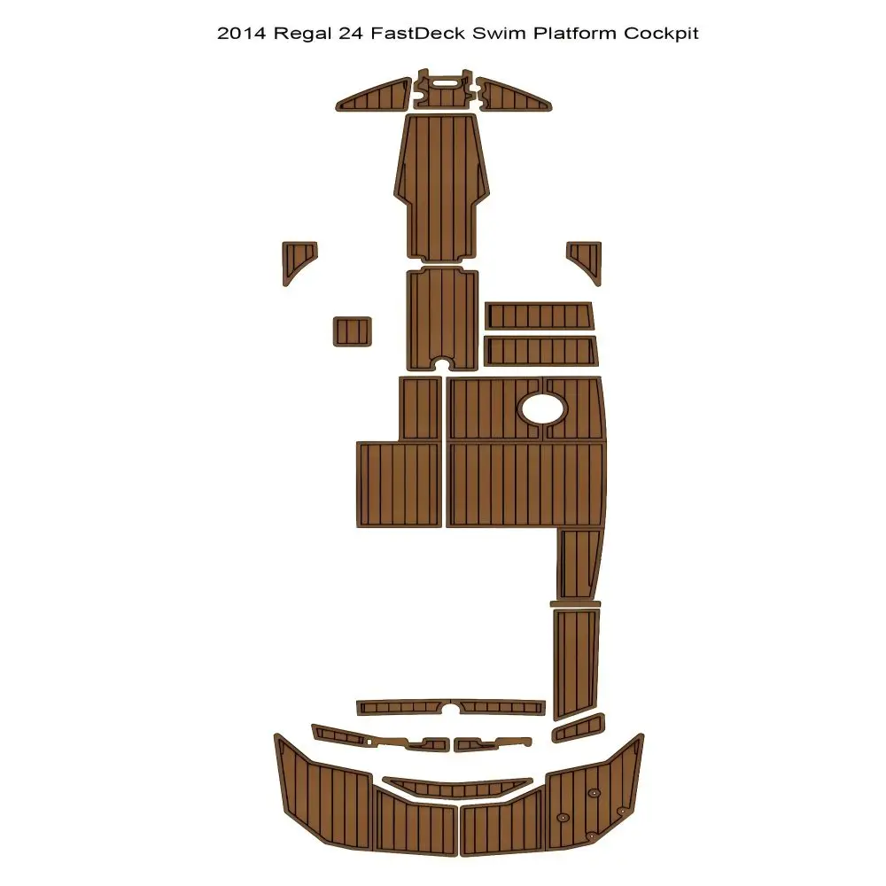 2014 Re-gal 24 FastDeck платформа для плавания подстилка кабины лодки EVA пенопластовый