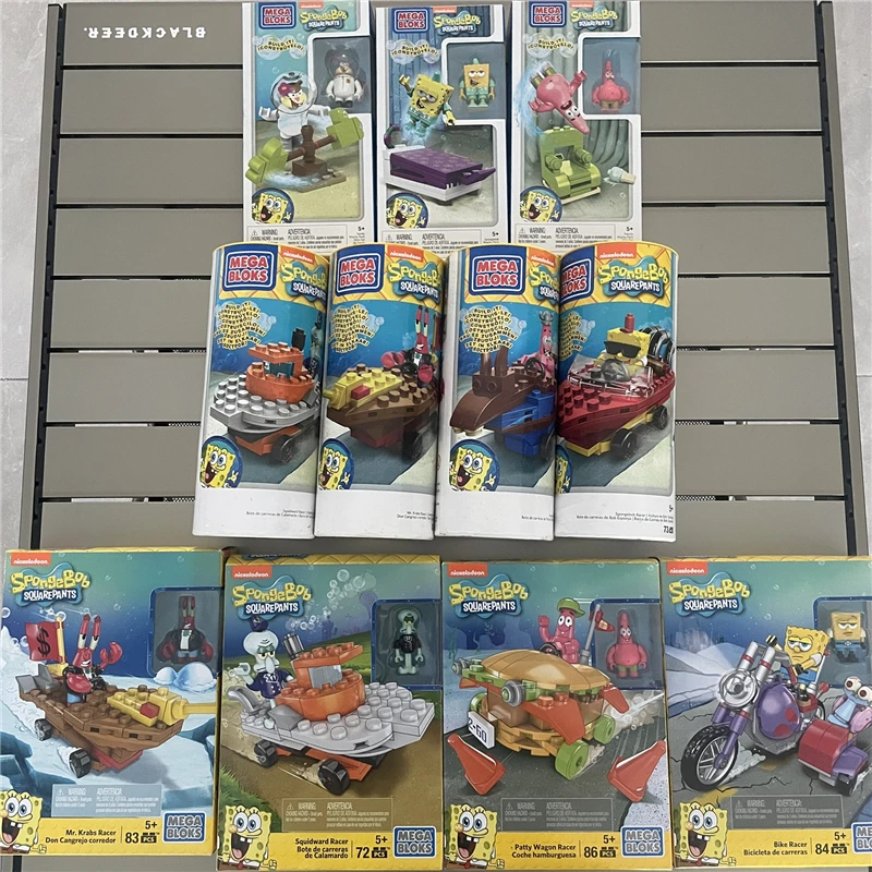 

SpongeBab SquareePants Figure Patricka Model Star Building Block Assembly Ornaments Accessories Children Present