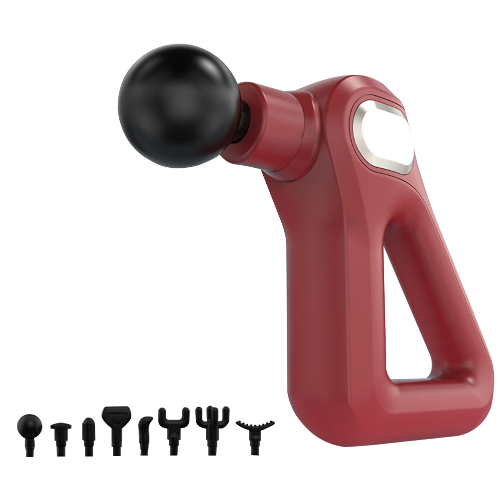 

Massage Gun LCD Display 32 Levels Electric Massager Handheld Deep Tissue Muscle Percussion Neck Body Back Relaxation Pain Relief