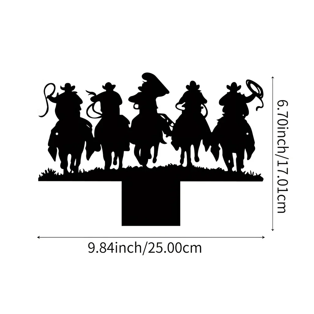 

Металлические настольные украшения в западном стиле