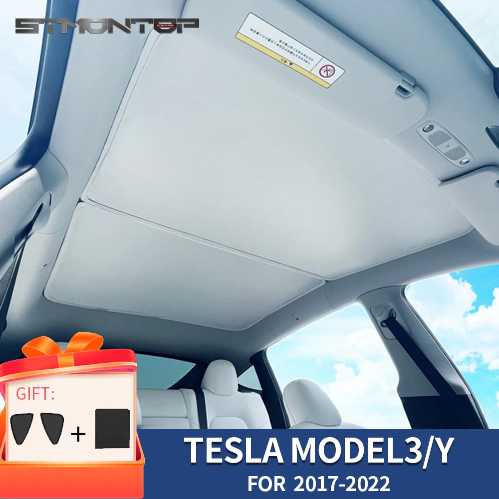 

Солнцезащитный козырек для Tesla Model 3, модель Y 2017-2022, солнцезащитный козырек для крыши, модель 3 2021, Мерцающая фотолампа, аксессуары Tesla
