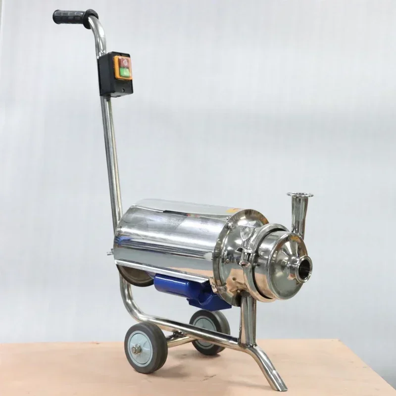 2HP 220V 50HZ однофазный пищевой нержавеющий стальной SS304 мобильный санитарный