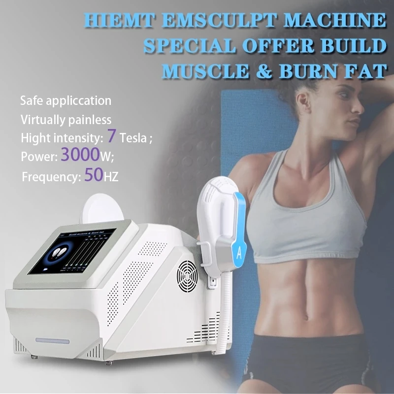 

EMSLIM NOVA Ems Sculpt Electromagnetic Body Slimming Machine Beautiful Muscle Build EMS RF Focused Fat Reduction Machine