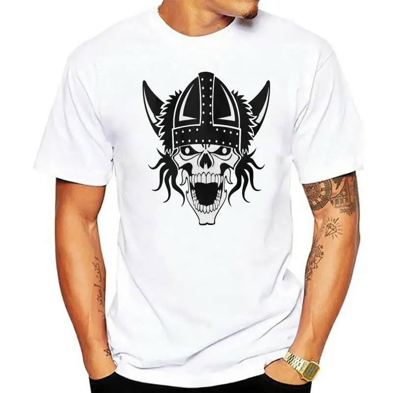 Viking Skull T Shirt War God Iceland Emo Goth Reaper Tshirt Top Mens Womens 363 men t shirt