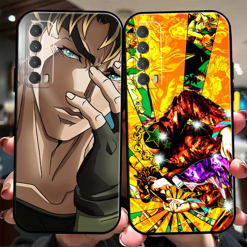 

Japan Anime JoJo's Bizarre Adventure Phone Case For Huawei Honor 10 V10 10i 10 Lite 20 V20 20i 20 Lite 30S 30 Lite Pro Black