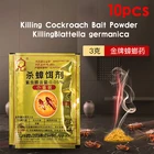 10 шт приманка для уничтожения тараканов порошок эффективная приманка специальный инсектицид Жук медицина насекомое отклонение борьба с вредителями поставка