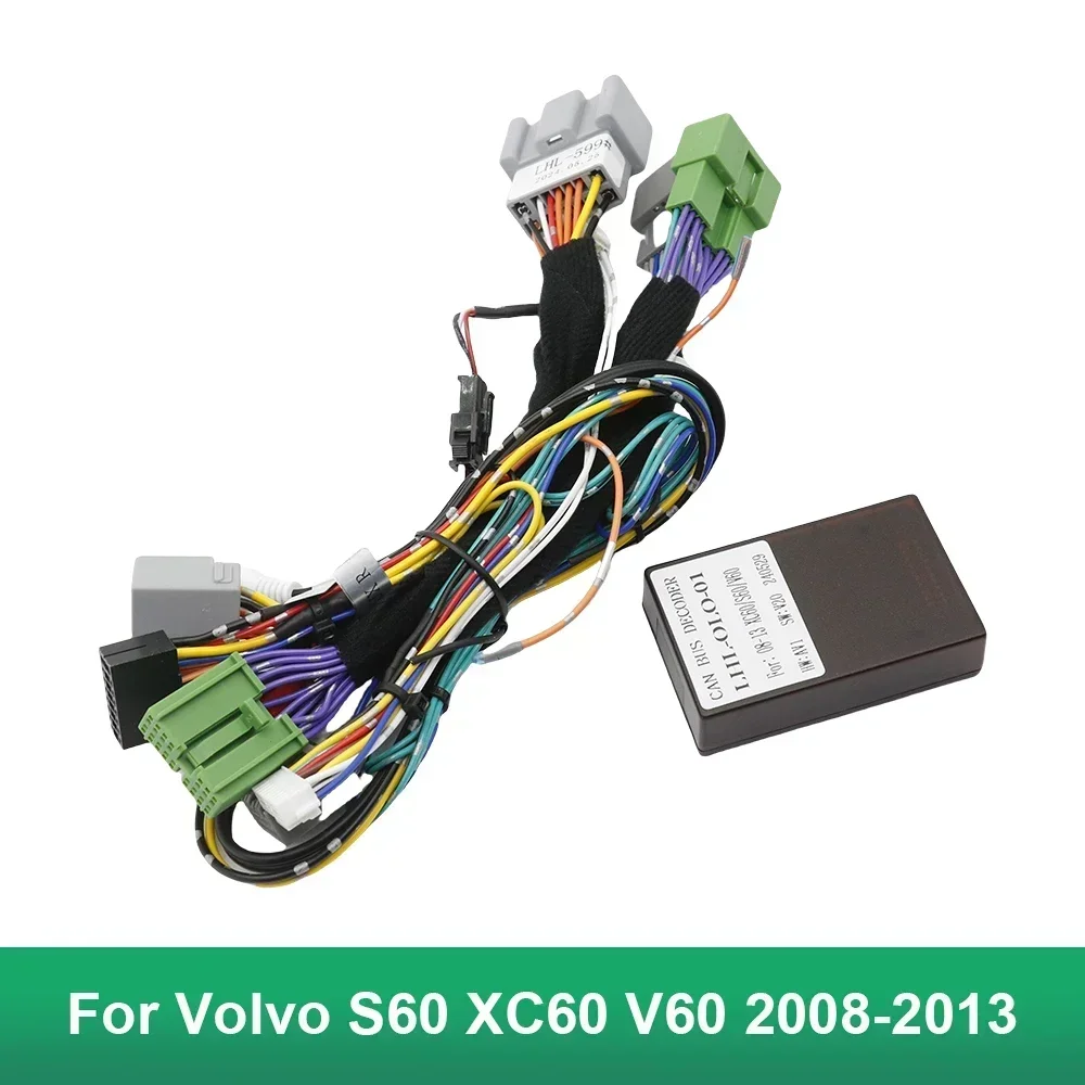 Жгут проводов для автомобильной аудиосистемы с коробкой Canbus Volvo S60 XC60 V60 08-13