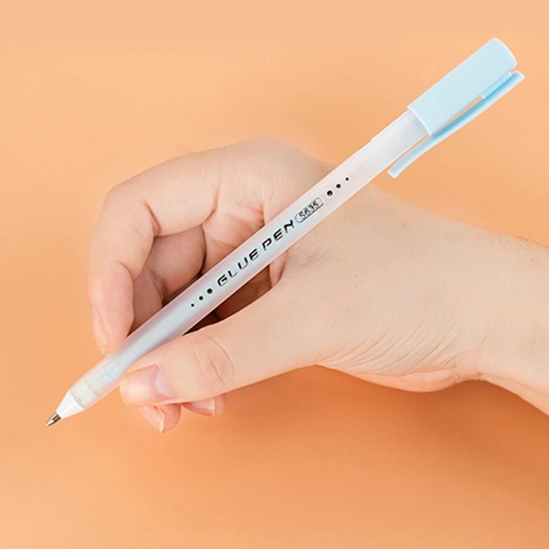 

1PCS Deli 6355 ReadStar S635 pen shaped water glue 9g 10ml liquid glue pen easy to carry office home school student water glue