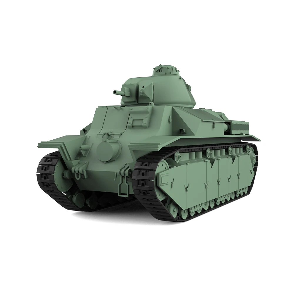 ССМОДЕЛЬ СС 144658 1/144 Комплект военной модели France Chare D2 Light Tank