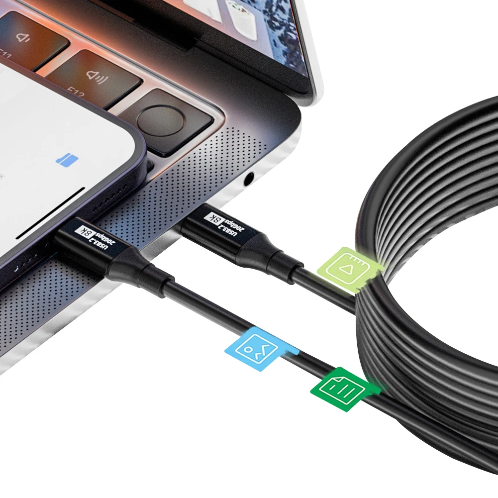 Кабель зарядный PD 100 Вт с USB Type-C на C кабель для быстрой зарядки шнур зарядного