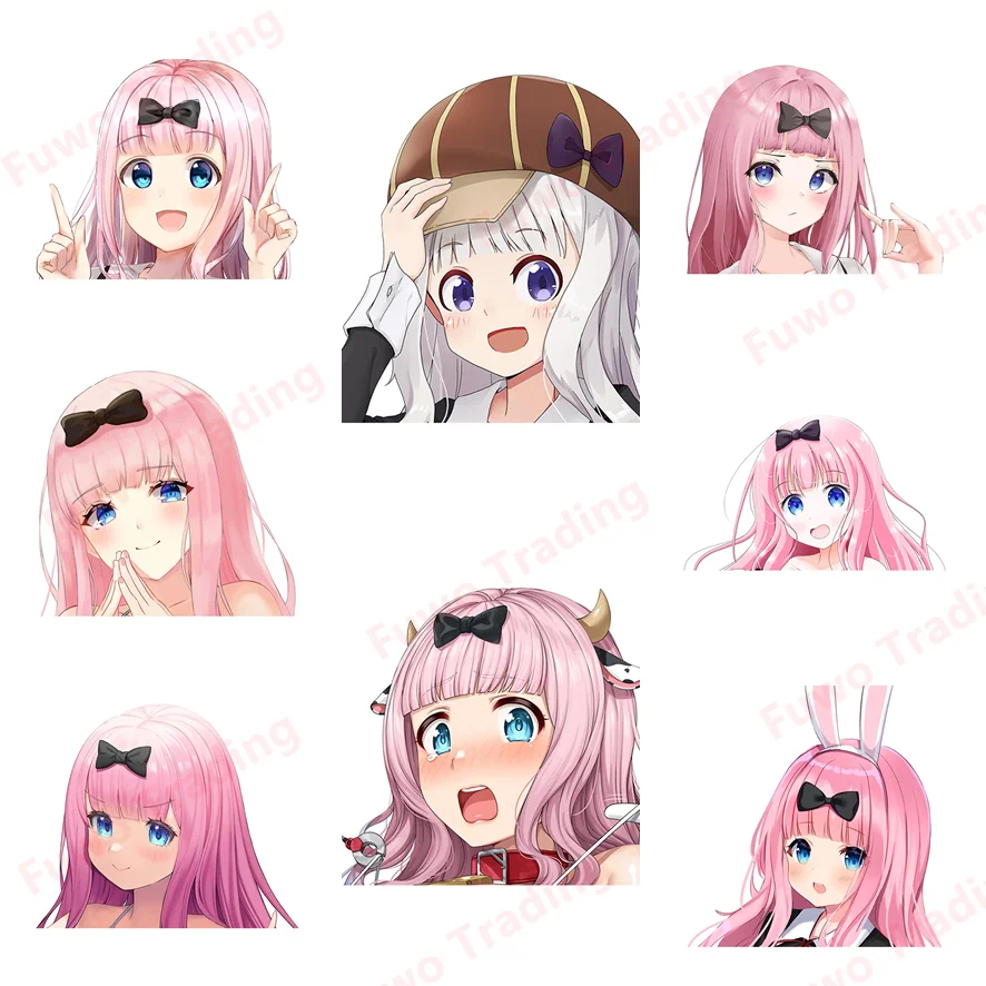 

Индивидуальные автомобильные наклейки Chiky Fujiwara для автомобиля мотоцикла лобового стекла тролли шлем высококачественные водонепроницаемы...