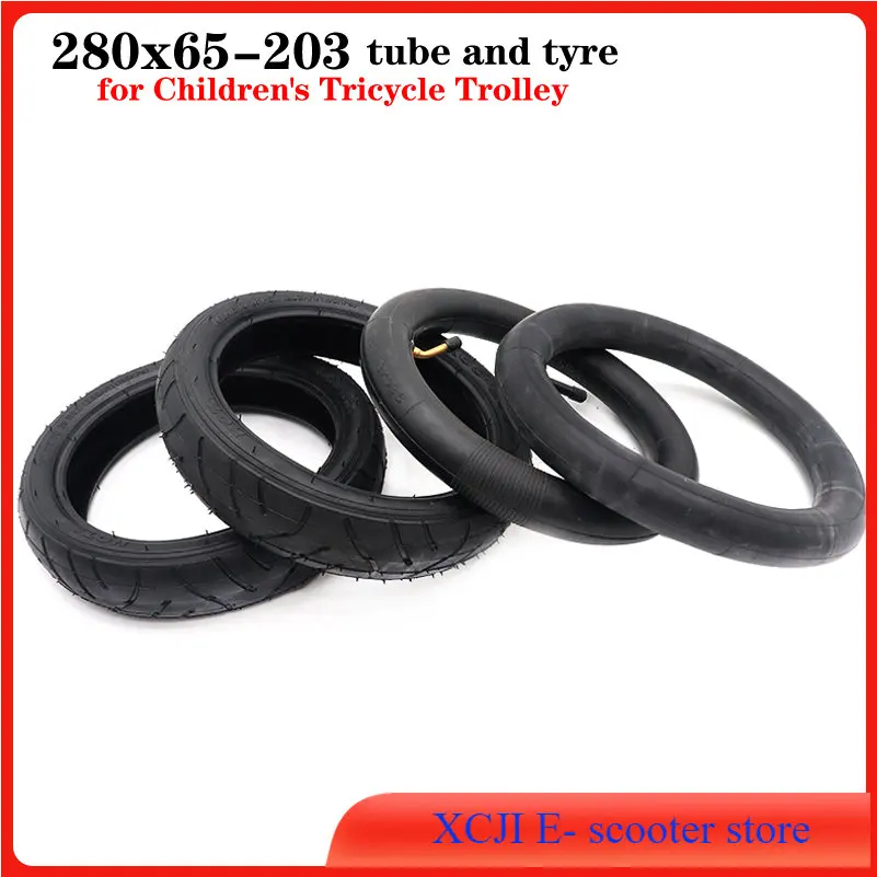 

280x65-203 шины для детских колясок, аксессуары, утолщенные шины, Детская трехколесная тележка, пневматические шины 280x65-203