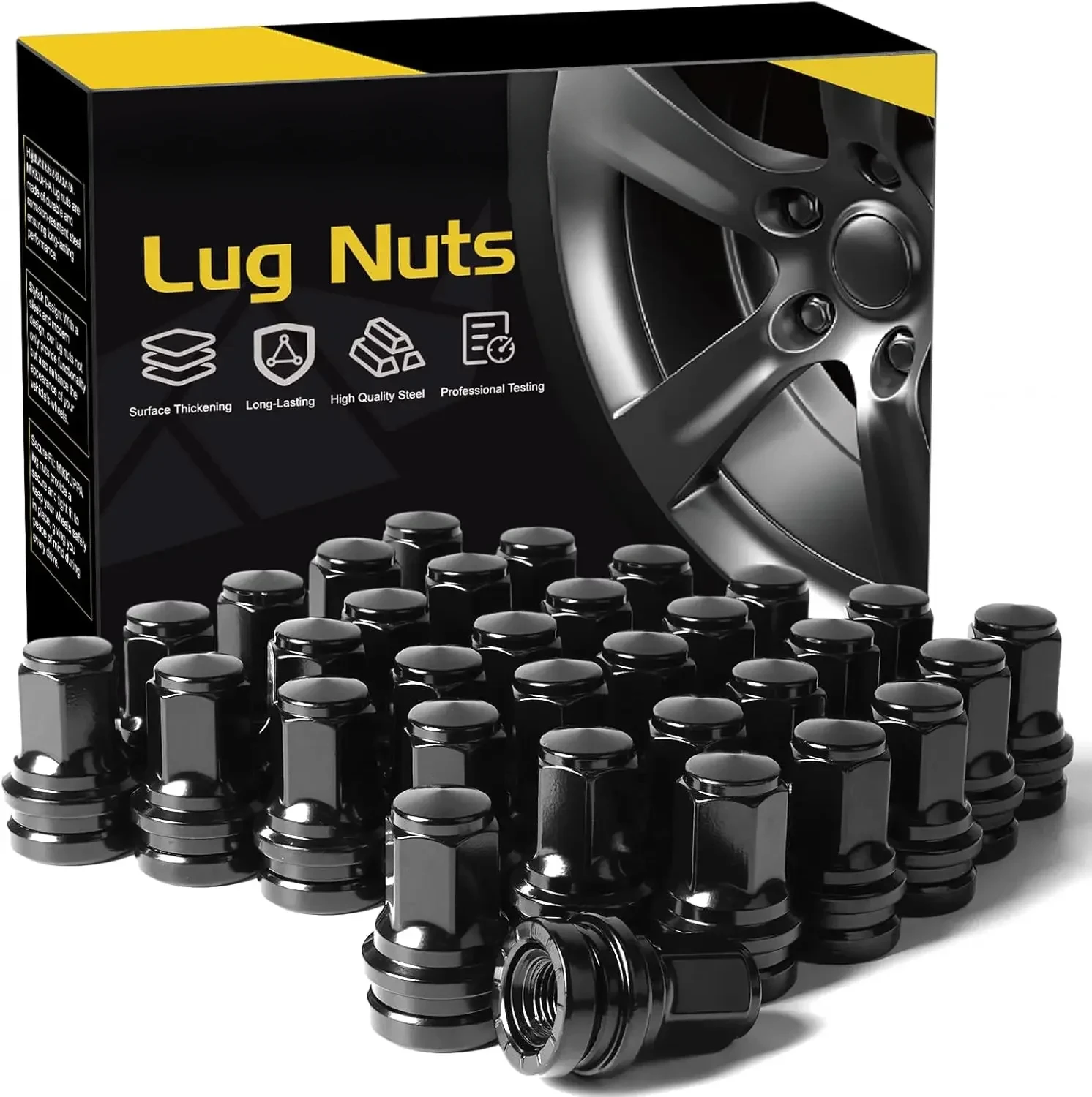 32 шт. гайки с проушинами M14x1 5 — замена для Ford F250 F350 2017-2023 годов 13/16 дюйма 21 мм