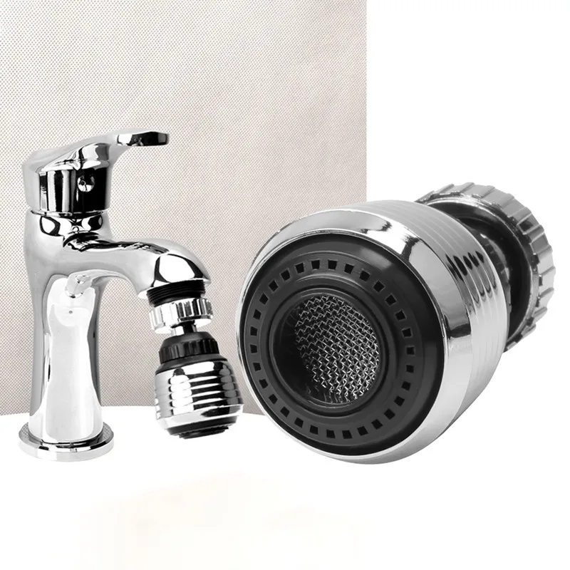 

360 Degree Kitchen Faucet Aerator Faucet Connector Nozzle Attachment Tap Water Saving Bathroom Shower Head Filter Nozzle 1pc