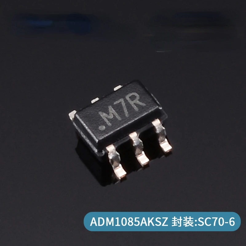 5pcs New and original  ADM1085AKSZ-REEL7 SC70-6 Screen printing:M7R The power sequence controller chip SC70-6 ADM1085AKSZ-REEL7