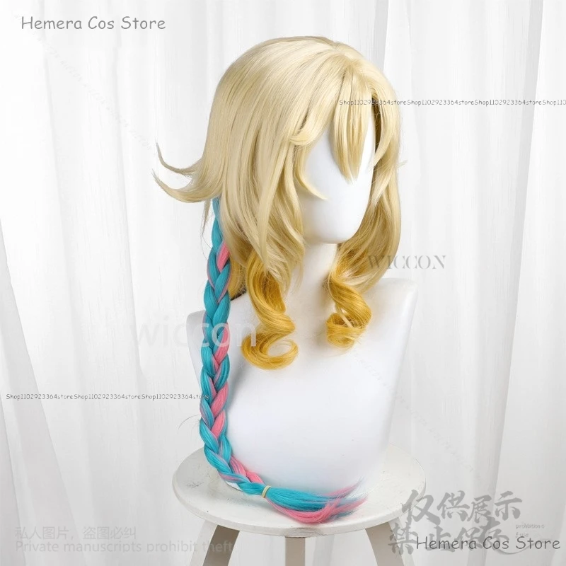 Парик для косплея Хэллоуина из аниме Genshin Impact