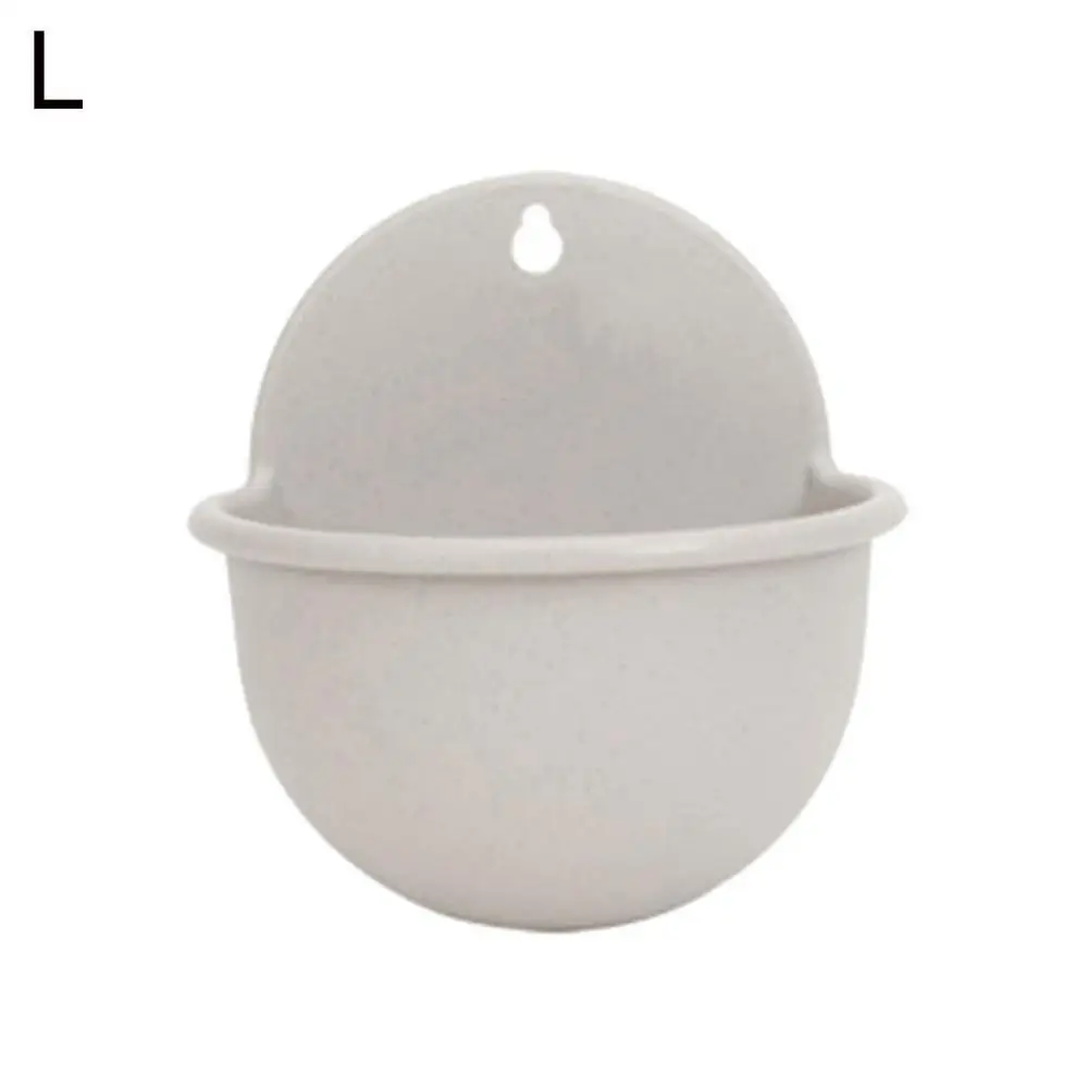 

Hot Sale Wall Mount Plant Pot Plastic Flowerpot Basket Planter Home Garden Decoration