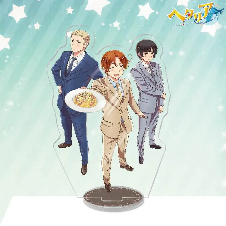 Фото Хеталия: Мир ☆ Акриловые фигурки-подставки Stars: Аниме Axis Powers Hetalia ‌   Миниатюрные фигурки, модели для сборки, игрушки ACG, украшения №3