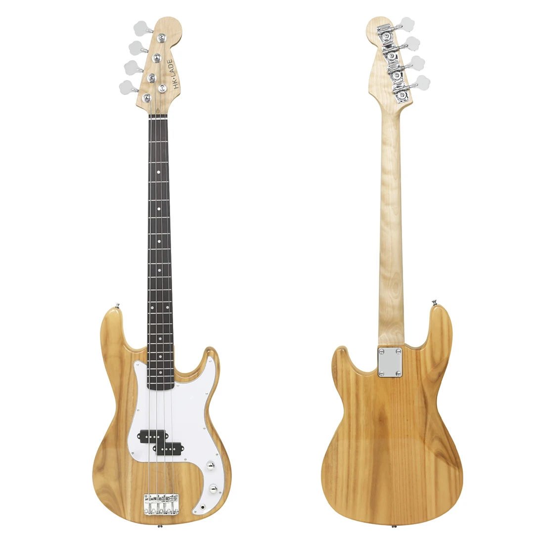 HK·LADE 4 Strings Electric Bass Guitar 20 Frets Guitarra With Amp Bag Strap Tuner Parts &amp Accessories