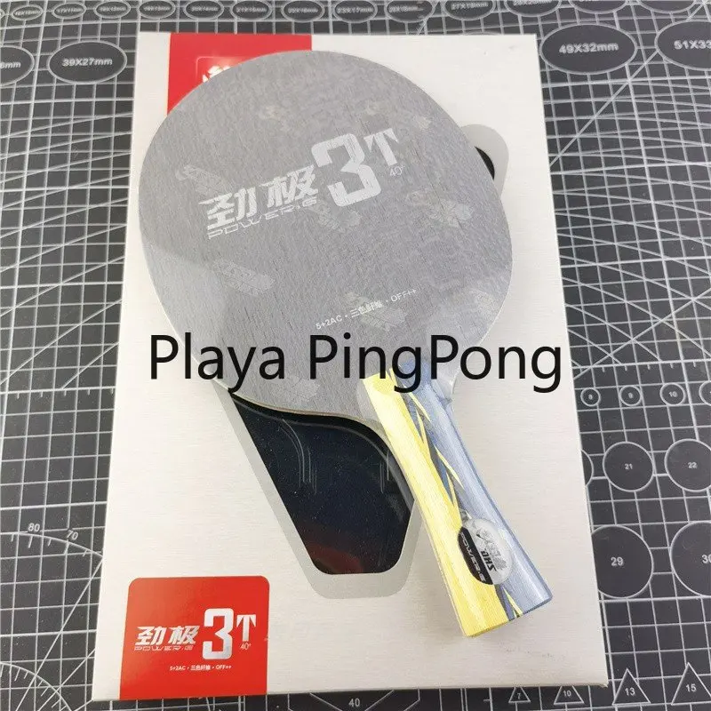 

DHS POWER PG3T Carbon Fiber with Box Loop+Attack OFF Table Tennis Blade for PingPong Racket