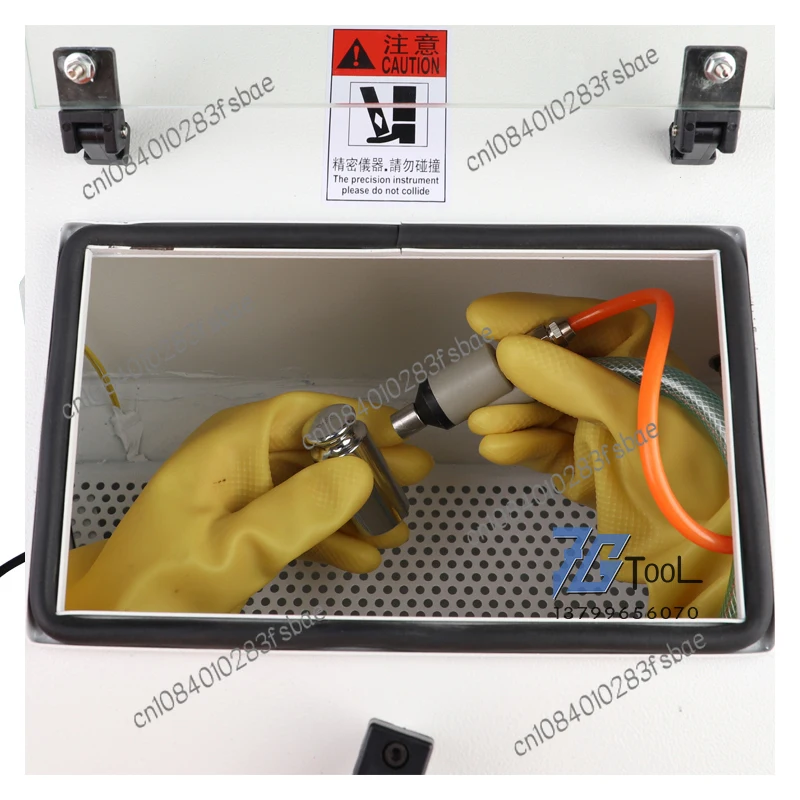 Стол Наклонный ручной маленький белый ромб сухая пескоструйная машина ювелирные