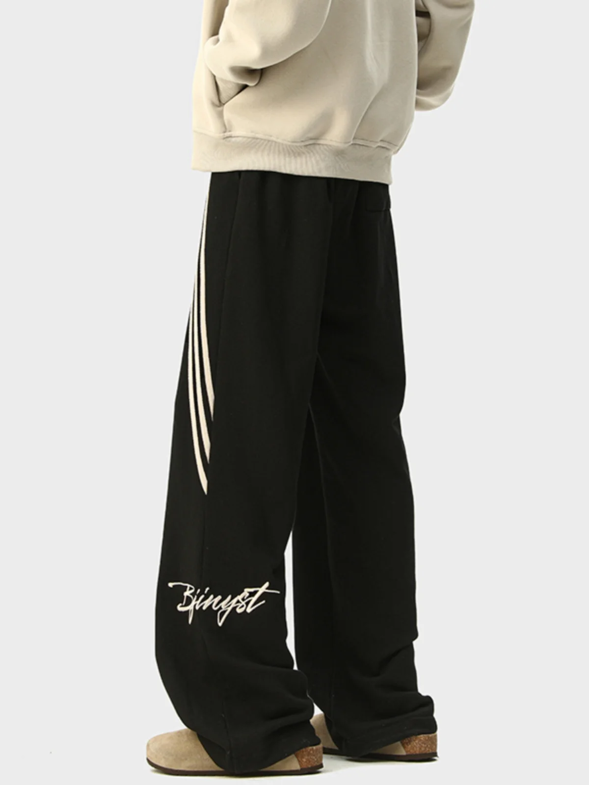 Спортивные штаны с американским буквенным принтом мужские весенне-осенние брюки