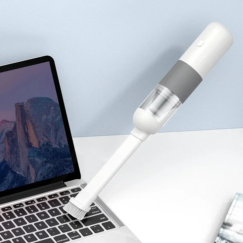 Новый портативный автомобильный пылесос Xiaomi ручной для автомобиля двойного