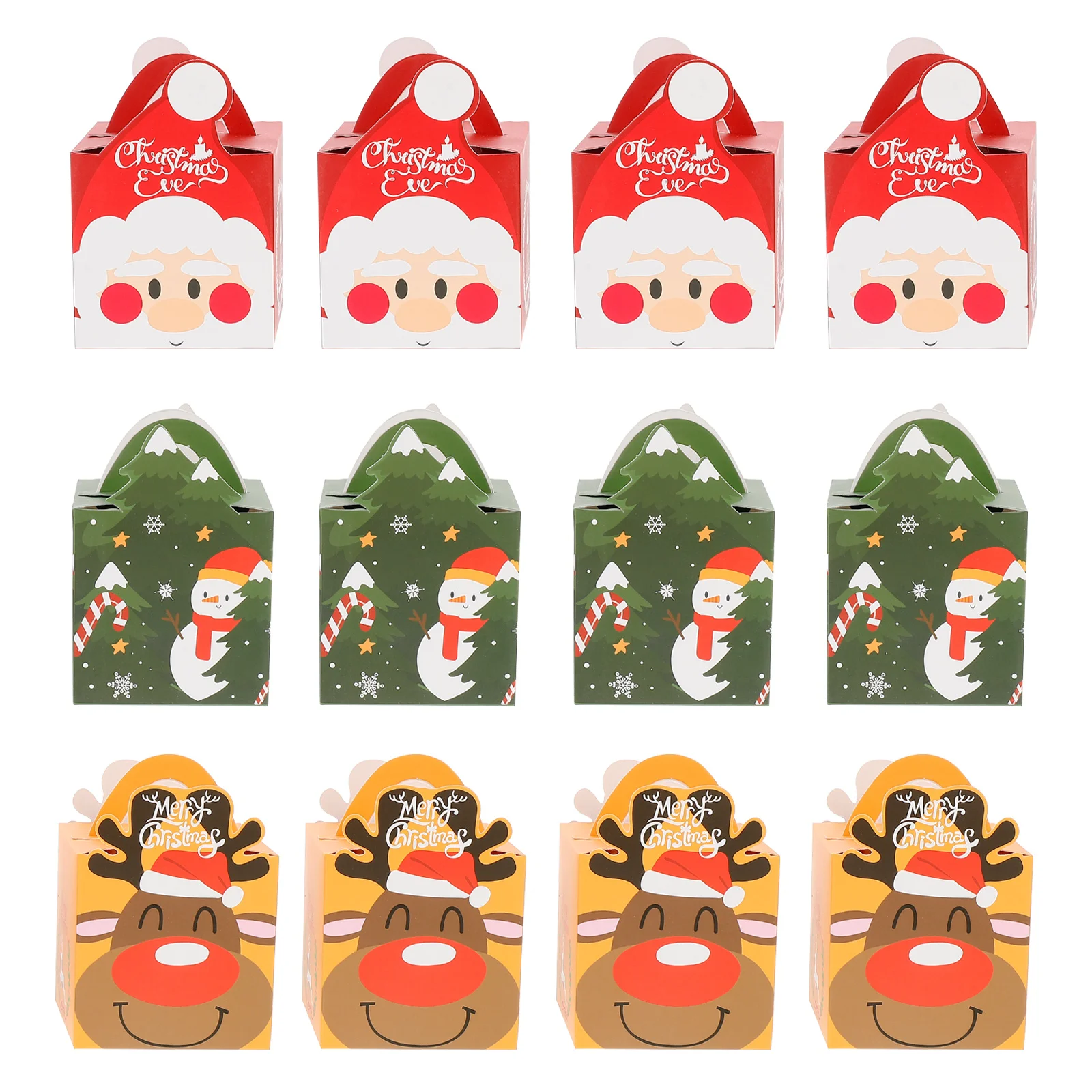 

Christmas Boxes Box Giftbakery Wrap Chocolate Case Packing Treats Holiday Candy Cookie Supplies Party Biscuit Festive Apples