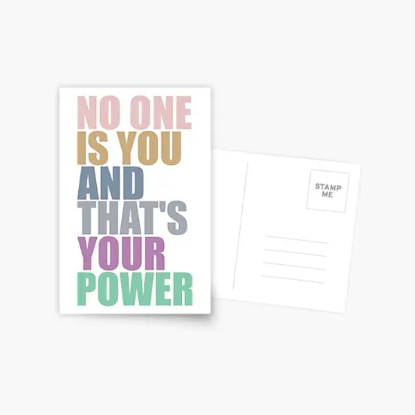 

Открытка с надписью «Никто ты и моя сила», декор в стиле жизни, картина в спальне, Модная фотография, подарок, мультяшная поздравительная отк...