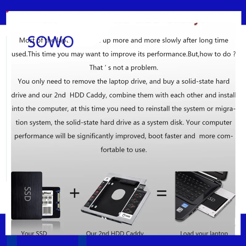 12 7 мм 5 5-дюймовый HDD Φ алюминиевая лампа для hp probook 6360b 6435b 6440b 6445b 6450b 6455b