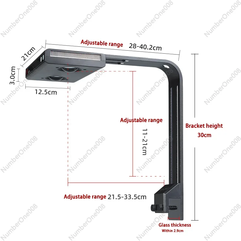 Noopsyche NP K7 Pro V3 III 140W App WiFi Full Spectrum Saltwater LED Aquarium Light for Coral Reef SPS/ LPS