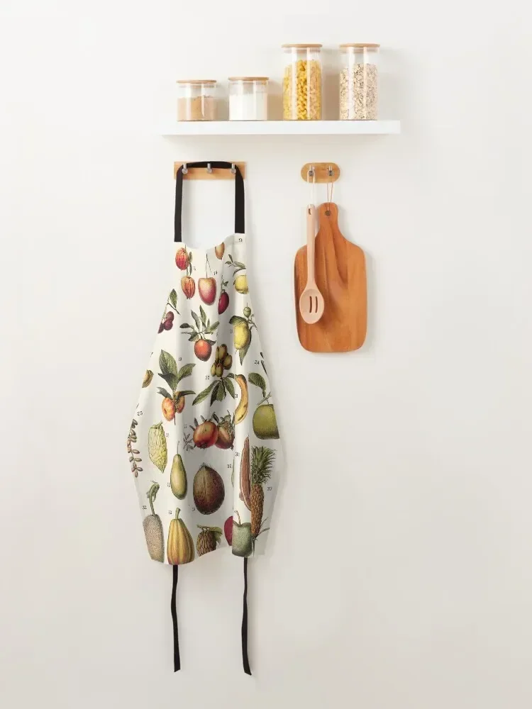 Адольффе Милота - Экзотические фрукты Фартук французской винтажной ботанической