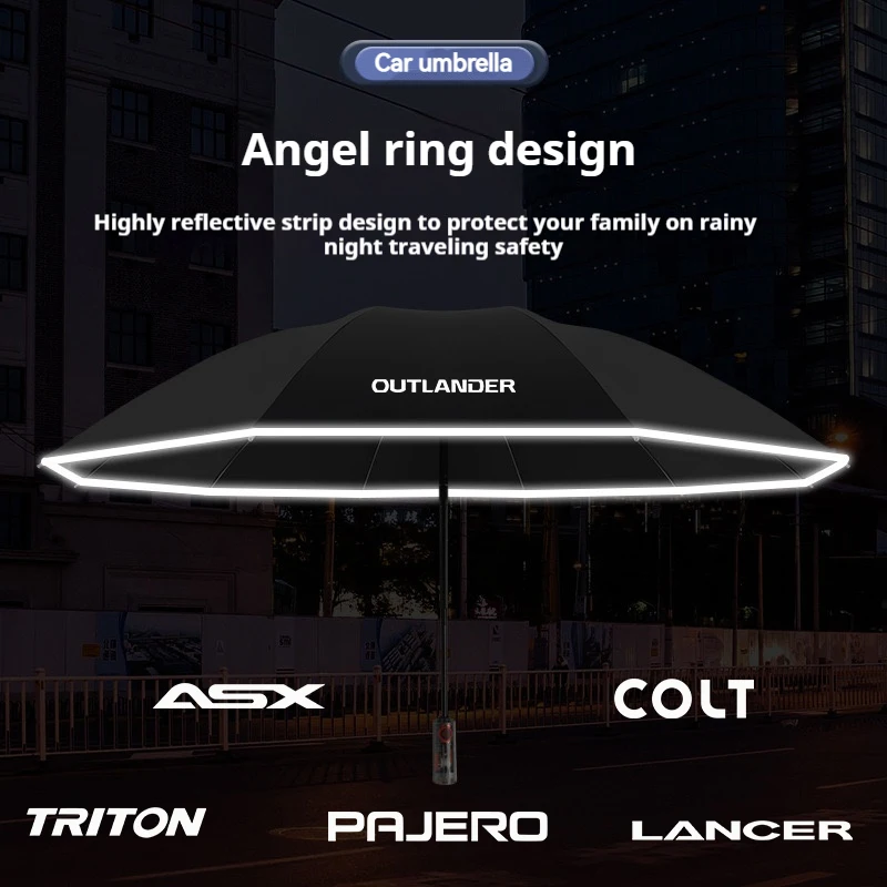 Автомобильный Автоматический складной фотозонт для Mitsubishi Outlander Lancer EX Galant ASX Pajero