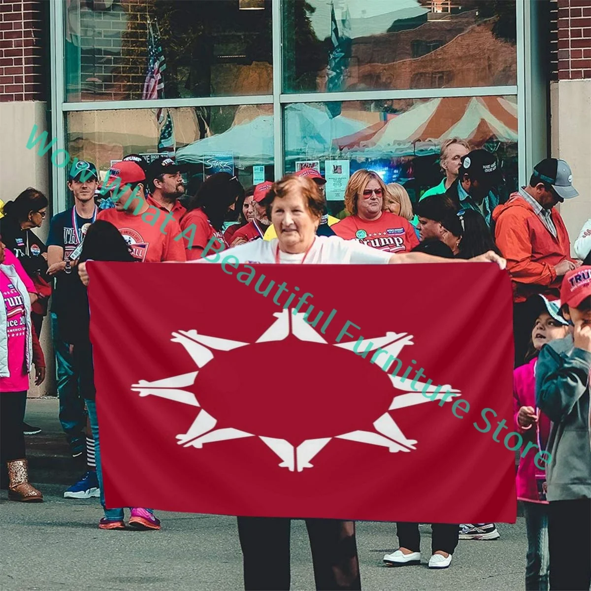 Флаг Oglala Sioux 9 А