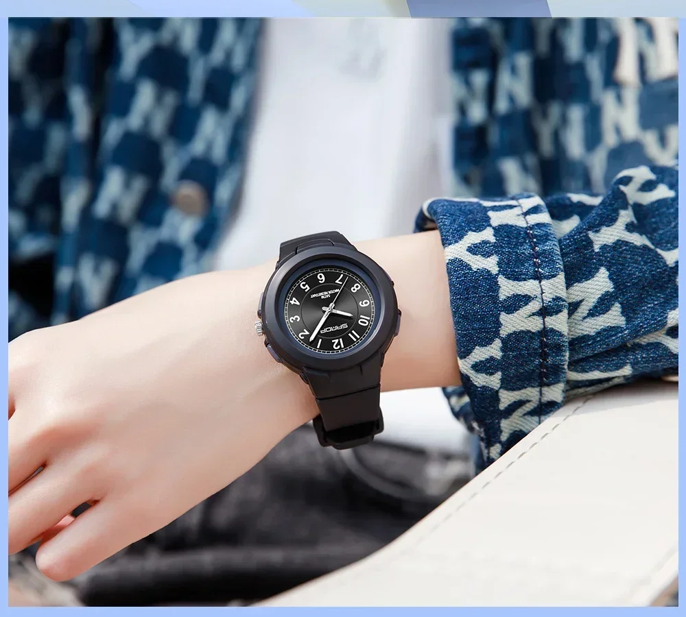 SANDA 2023 новые модные трендовые женские часы спортивные водонепроницаемые