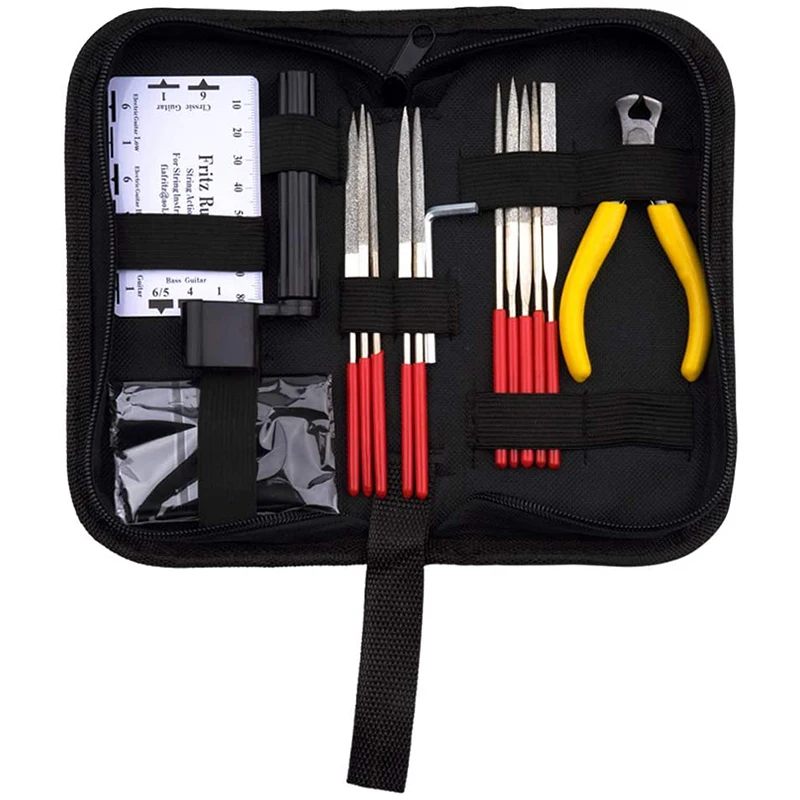 

Guitar Tool Kit Guitar Repair Care Tool Guitar Care Kit Instrument Care for Guitar Ukulele Bass Mandolin Banjo