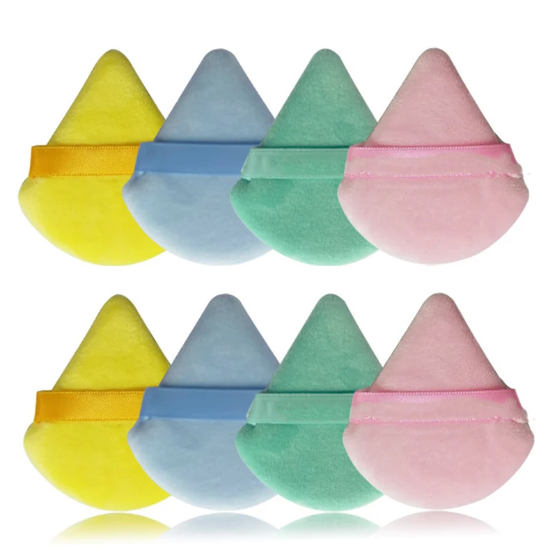 

Мягкая треугольная пудра для лица, 5 шт., инструмент для макияжа, пудра для тела, спонжи для макияжа, блендер для контуринга под глазами