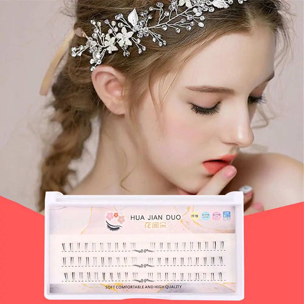 

Makeup Tool Single Cluster Self-adhesive Handmade Fake Lower Eyelashes Reusable False Lashes Eyelash Extensions