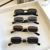 zxwlyxgx brand designer popular fashion small rectangle women luxury sunglasses men vintage punk men sun glasses shades uv400